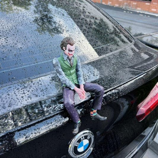 Car Joker Figure