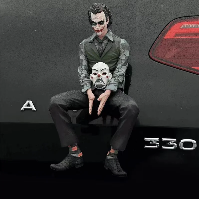 Car Joker Figure