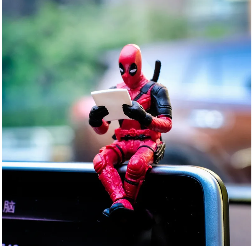 Deadpool car figure