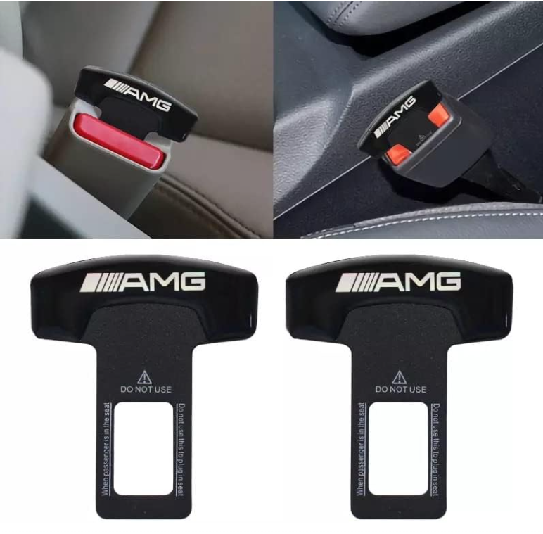 Two Car Seat Belt Clips