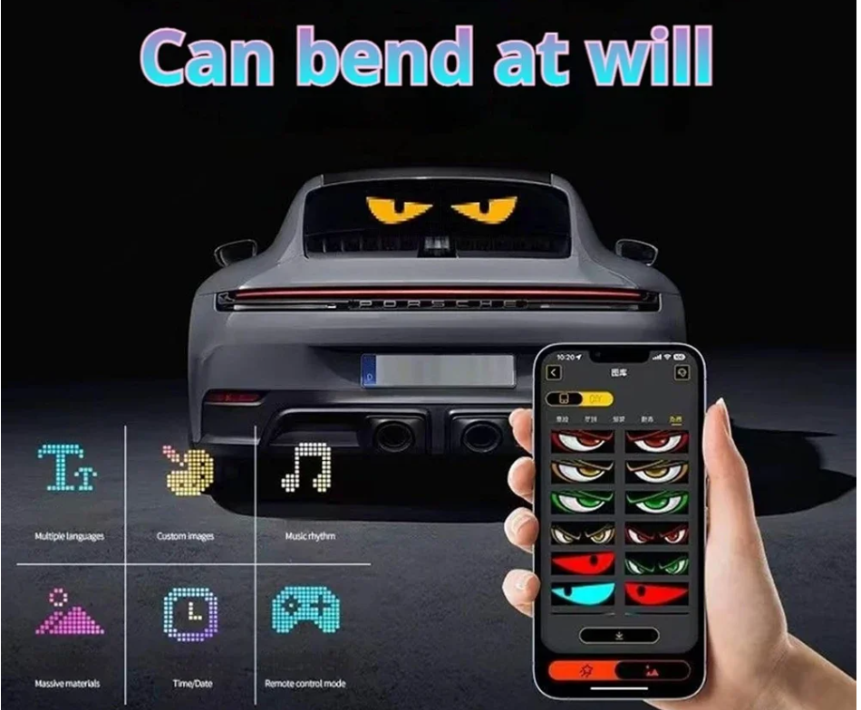 Car led screen