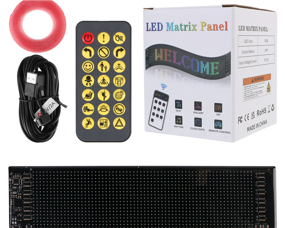 Car led screen